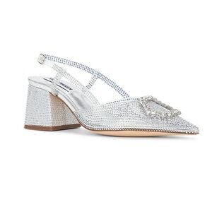 Steve Madden Bergen Heel in Clear Size: 6